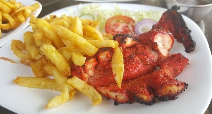 alishaan-fries and chicken