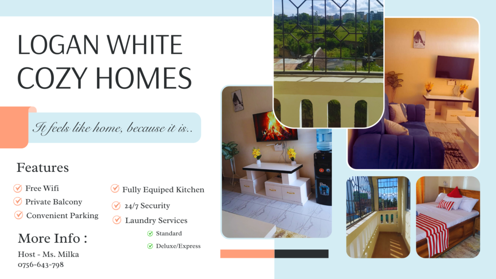 Logan White Cozy Homes - Bamburi Mtambo-Mwembeni